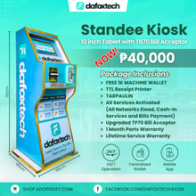 Load image into Gallery viewer, DafoxTech Kiosk w/ Printer - Wood Body (Standee Version)
