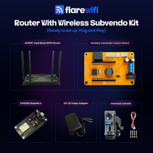Load image into Gallery viewer, Flarewifi Wireless Subvendo Kit