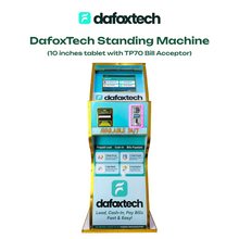 Load image into Gallery viewer, DafoxTech Kiosk w/ TP70 Bill Acceptor - Wood Body (Standee Version)