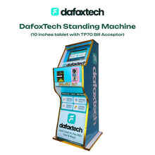 Load image into Gallery viewer, DafoxTech Kiosk w/ TP70 Bill Acceptor - Wood Body (Standee Version)