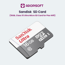 Load image into Gallery viewer, ADOPISOFT | Sandisk SDSQUNS-016G 16GB Class 10 Ultra Micro SD Card ( Perfect for Piso Wifi )
