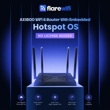 Load image into Gallery viewer, High Performance AX1800 Dual Band WiFi 6 Router (Ideal for Piso WiFi)