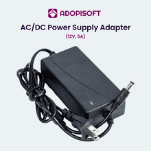 Load image into Gallery viewer, ADOPISOFT | 12V 3A-5A AC/DC Power Supply Adapter (Perfect for Piso Wifi &amp; Eloading)
