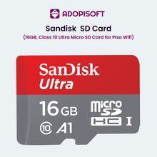 Load image into Gallery viewer, ADOPISOFT | Sandisk SDSQUNS-016G 16GB Class 10 Ultra Micro SD Card ( Perfect for Piso Wifi )
