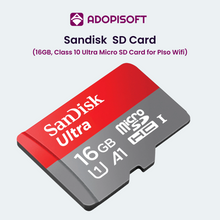 Load image into Gallery viewer, ADOPISOFT | Sandisk SDSQUNS-016G 16GB Class 10 Ultra Micro SD Card ( Perfect for Piso Wifi )
