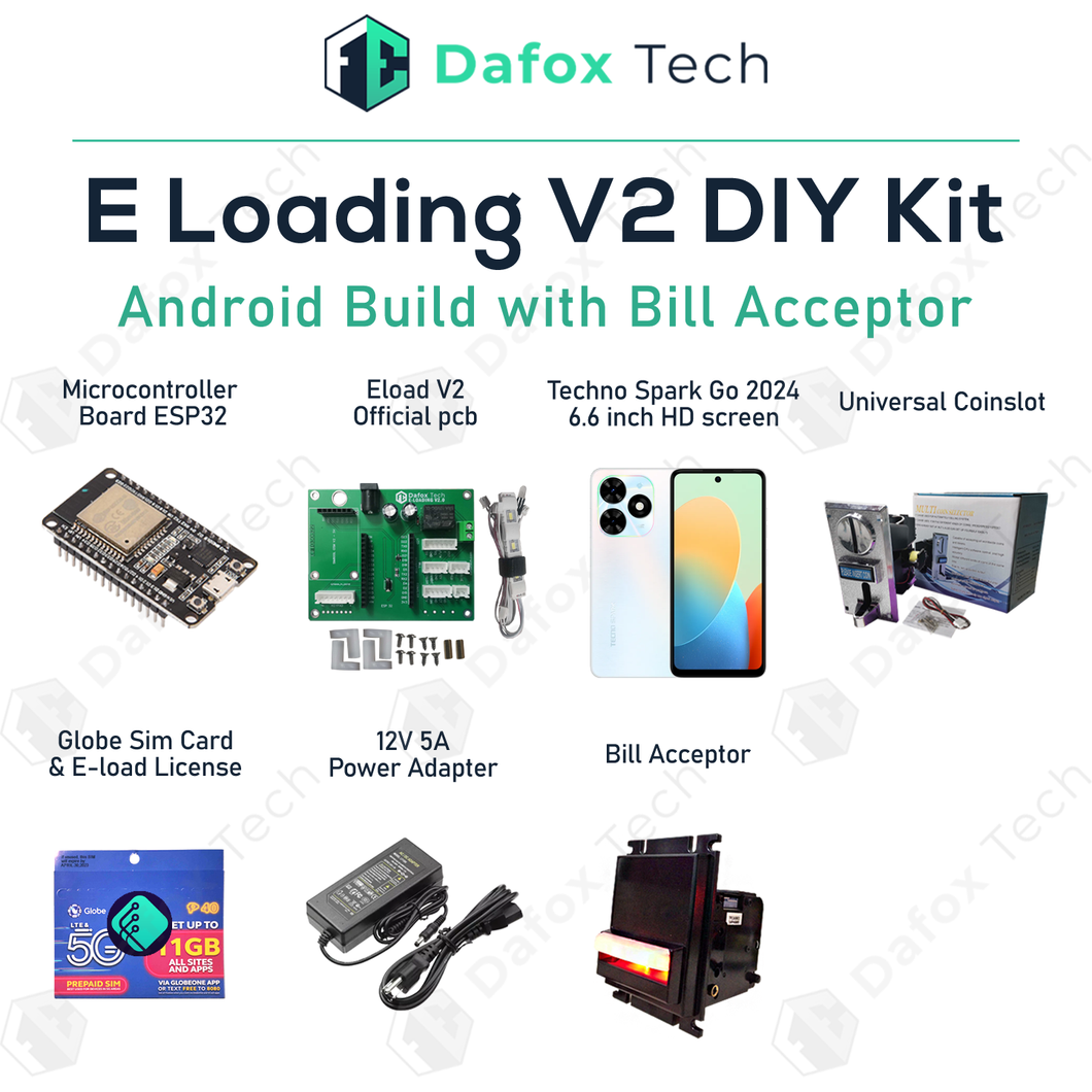 DAFOXTECH | OFFLINE E-LOADING MACHINE (DIY KIT) - First in the Philippine Market! (HOT PRODUCT)