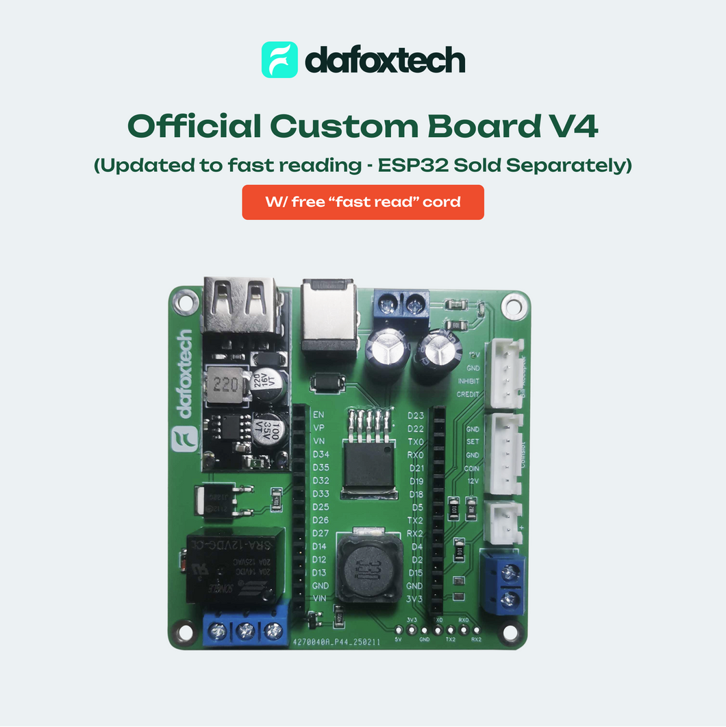 Official E-Loading Custom Board V4 – Compatible with Fast Read Firmware