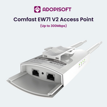 Load image into Gallery viewer, ADOPISOFT | COMFAST EW71 V2 300Mbps Access Point for Piso Wifi
