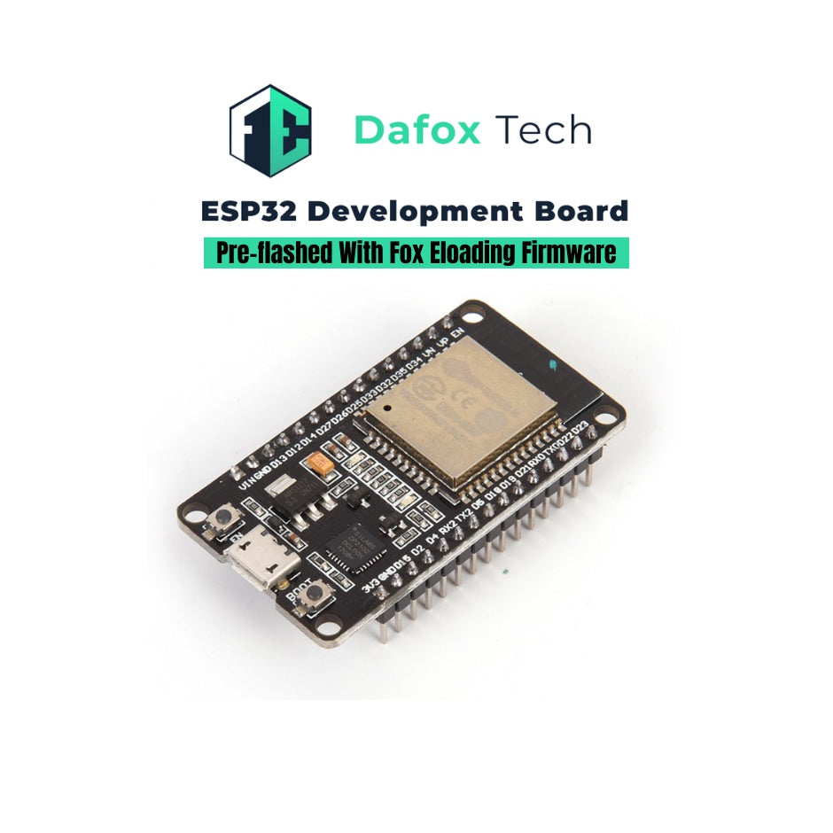 DAFOXTECH | ESP32 Pre-flashed With Fox Eloading Firmware