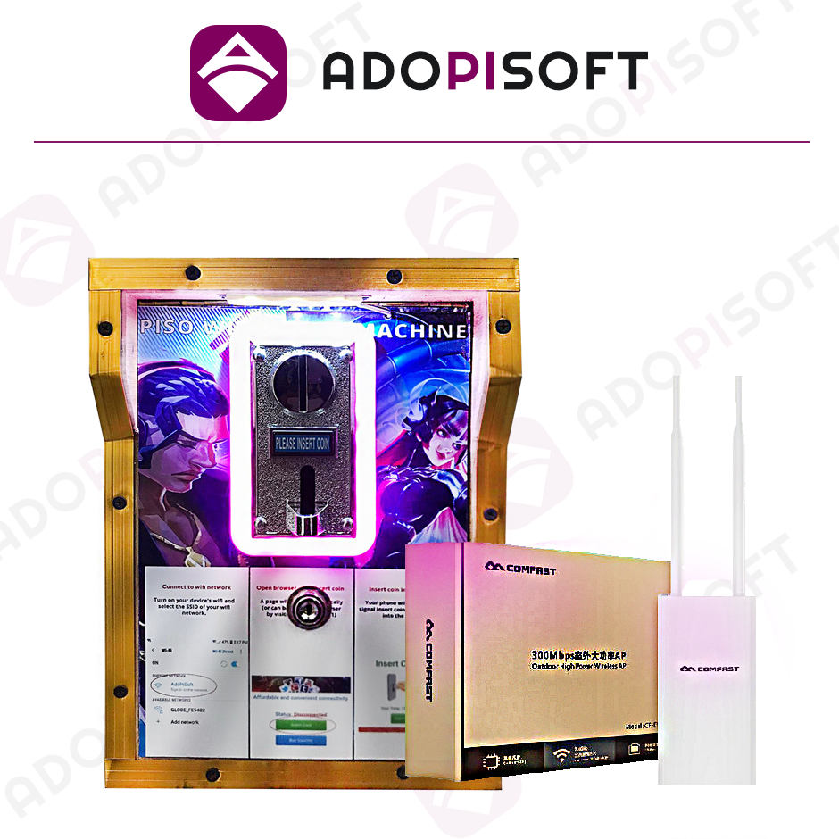 PISO WIFI VENDING MACHINE (High Quality Guaranteed) โ Flarego Online Store