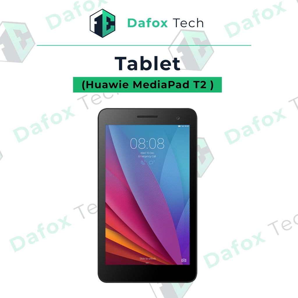 DAFOXTECH | Huawei MediaPad T2 7.0 Tablet ORIGINAL - SILVER COLOR (Good for Online Class)