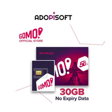 Load image into Gallery viewer, ADOPISOFT | GOMO Simcard w/ 30GB Data (No Expiry)
