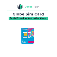 Load image into Gallery viewer, DAFOXTECH | Globe Prepaid Sim w/ Fox Eloading Activation Code (For OFFLINE Eloading Machine)
