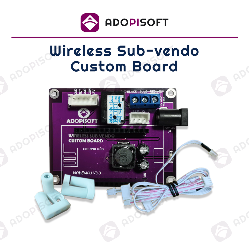 ADOPISOFT | Official Wireless Sub-Vendo Custom Board