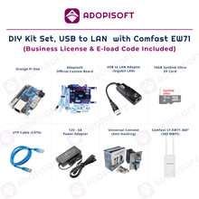 Load image into Gallery viewer, ADOPISOFT | Piso Wifi DIY Kit, USB to LAN w/ Comfast EW71 ( OPI Board)
