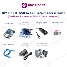 Load image into Gallery viewer, ADOPISOFT | DIY Kit, USB to LAN w/o Access Point (OPI Board)
