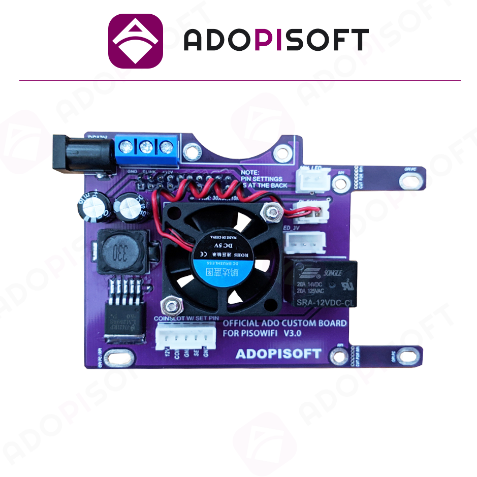 ADOPISOFT | Official Custom Board for Piso Wifi